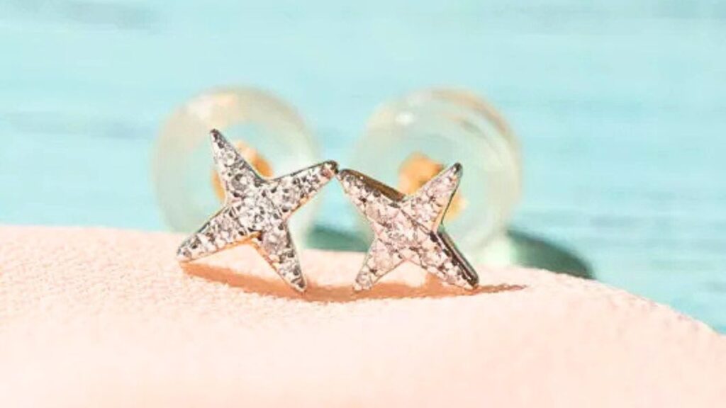 boucles oreilles diament